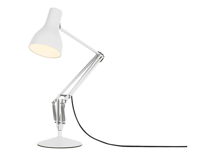 Anglepoise - Type 75™ Desk Lamp - Biała - Kultowa Lampa Biurkowa Lampa regulowana Kolor Biały