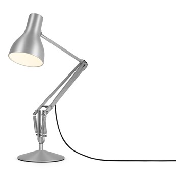 Anglepoise - Type 75™ Desk Lamp - Srebrny Metalik - Kultowa Lampa Biurkowa