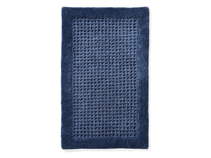 Dywaniki łazienkowe w strukturalny wzór | bonprix 60x100 cm 45x50 cm 50x90 cm 70x110 cm Kolor Granatowy