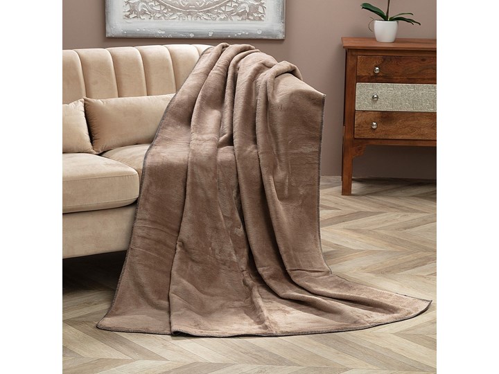 Koc Cotton Cloud 150x200 Sepia&Espresso, 150 x 200 cm Kategoria Koce i pledy Bawełna Akryl 150x200 cm Kolor Brązowy