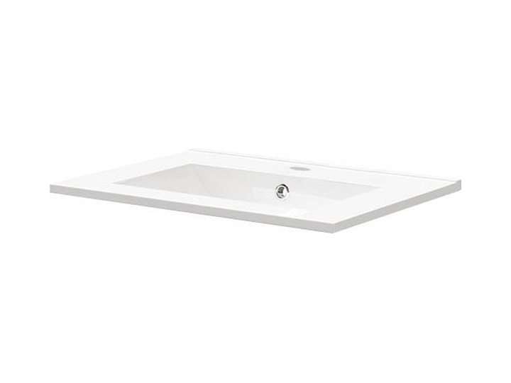 Umywalka ceramiczna 61,5 x 46 cm Ceramika Prostokątne Szerokość 61 cm Kategoria Umywalki