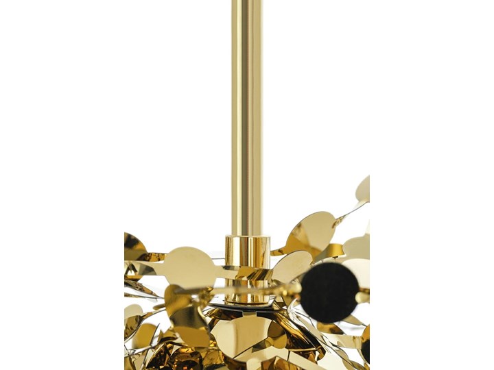 Lampa wisząca Monete złota single Metal Lampa z kloszem Stal Kategoria Lampy wiszące