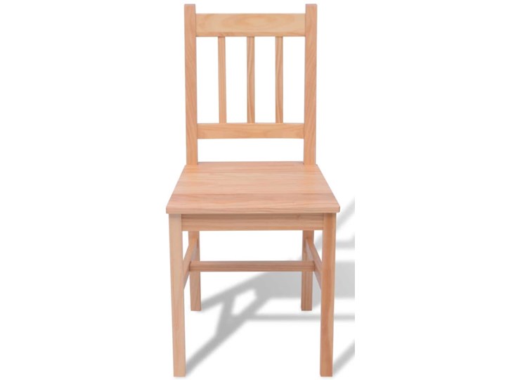 vidaXL Zestaw mebli do jadalni 7 elementów drewno sosnowe Liczba krzeseł 6 krzeseł Pomieszczenie Jadalnia