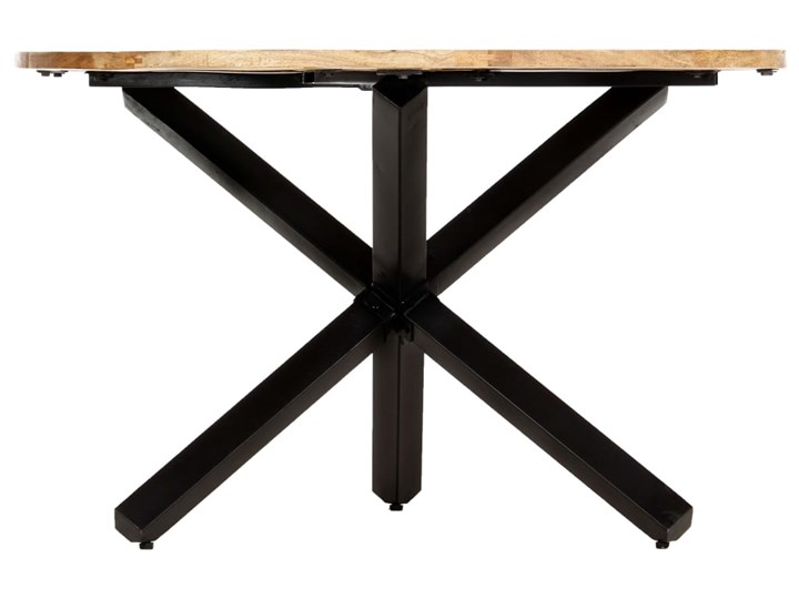 vidaXL Stół jadalniany, okrągły, 120 x 76 cm, lite drewno mango Średnica 120 cm Liczba miejsc Do 4 osób