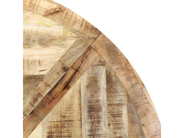 vidaXL Stół jadalniany, okrągły, 150 x 76 cm, lite drewno mango Rozkładanie Długość 150 cm Pomieszczenie Stoły do kuchni
