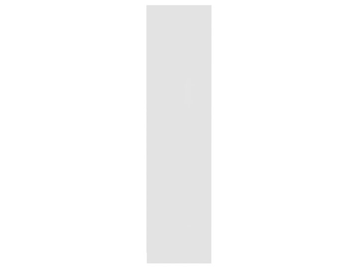 vidaXL Szafa, biała, 100x50x200 cm, płyta wiórowa Głębokość 50 cm Pomieszczenie Garderoba Szerokość 100 cm Kolor Biały