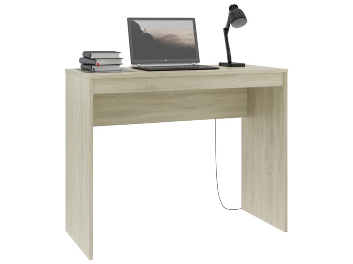 vidaXL Biurko, kolor dąb sonoma, 90x40x72 cm, płyta wiórowa Biurko konsola Płyta MDF Głębokość 40 cm Szerokość 90 cm Styl Nowoczesny Pomieszczenie Biuro