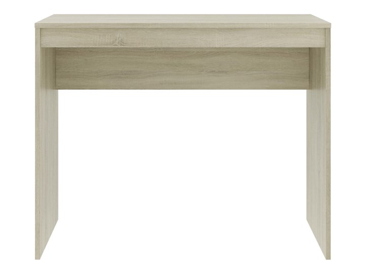 vidaXL Biurko, kolor dąb sonoma, 90x40x72 cm, płyta wiórowa Biurko konsola Płyta MDF Szerokość 90 cm Głębokość 40 cm Styl Nowoczesny