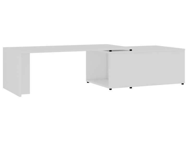 vidaXL Stolik kawowy, biały, 150x50x35 cm, płyta wiórowa Kategoria Stoliki i ławy
