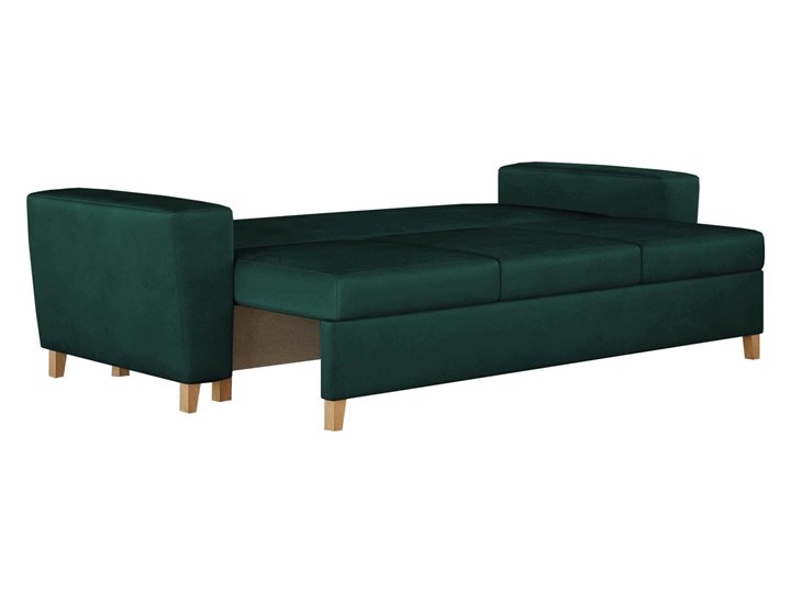 NOWOCZESNA SOFA DO SALONU Z POJEMNIKIEM - ELIO - TKANINA VELUTTO Stała konstrukcja Głębokość 90 cm Typ Gładkie