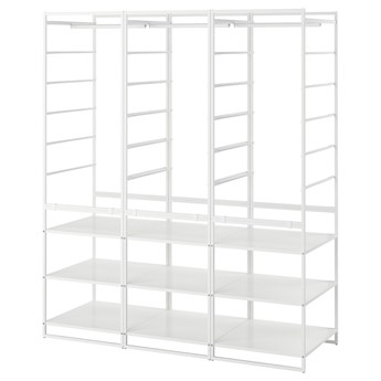IKEA JONAXEL Kombinacja szafy, biały, 148x51x173 cm