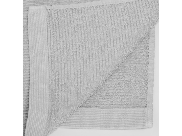 Ręcznik kąpielowy mały Miekki jasnoszary Bawełna Łazienkowe Kolor Biały 70x140 cm Kategoria Ręczniki