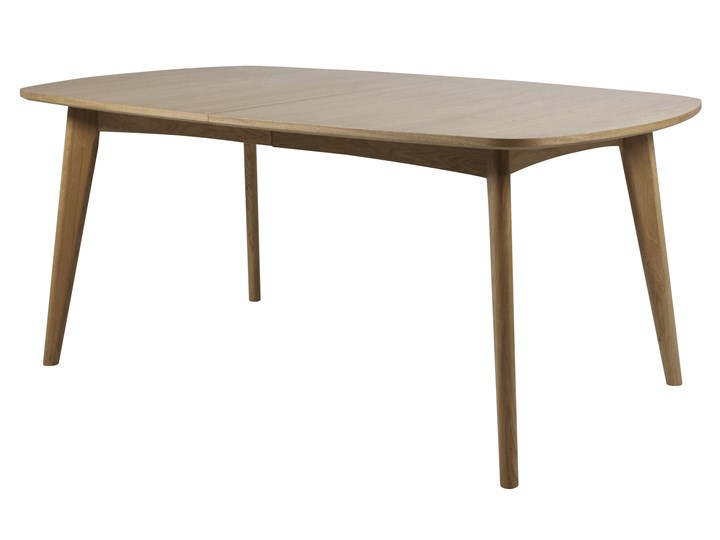 Stół rozkładany Eason 180-270x102 cm naturalny Kategoria Stoły kuchenne Drewno Kształt blatu Owalny