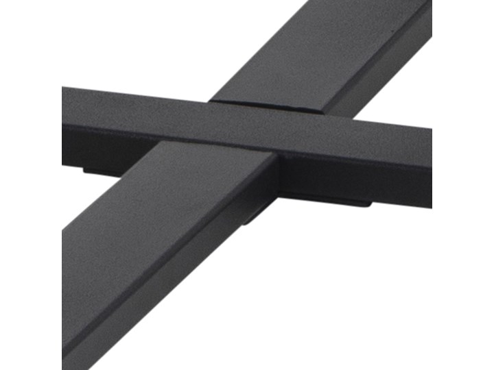 Stolik kawowy Hagley Ø77 cm czarny Metal Wysokość 44 cm Marmur Styl Skandynawski
