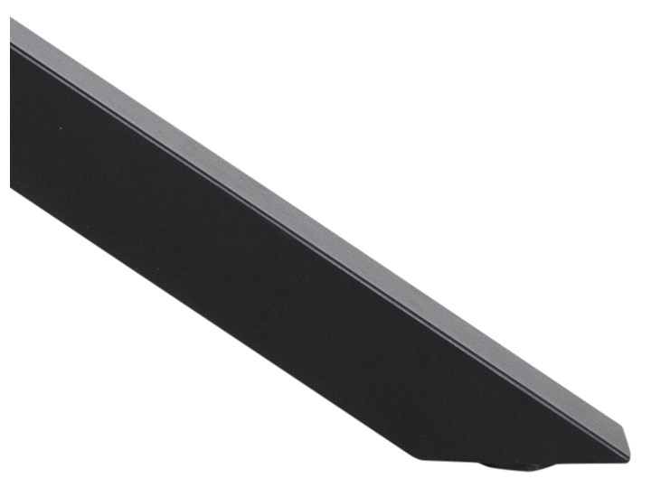 Stół czarny ceramiczny blat metalowe nogi 200x100 cm Ceramika Wysokość 75 cm Długość(n) 200 cm Szkło Zestawy