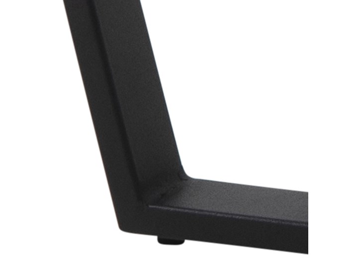 Stolik kawowy Hagley Ø77 cm czarny Kategoria Stoliki i ławy Metal Wysokość 44 cm Marmur Styl Nowoczesny