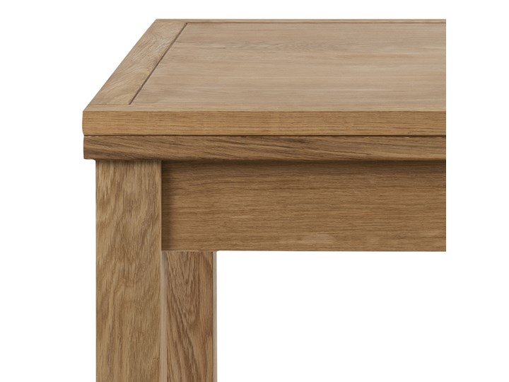 Stół rozkładany Dulaney 80-160x80 cm naturalny Drewno Kategoria Stoły kuchenne Liczba miejsc Do 6 osób