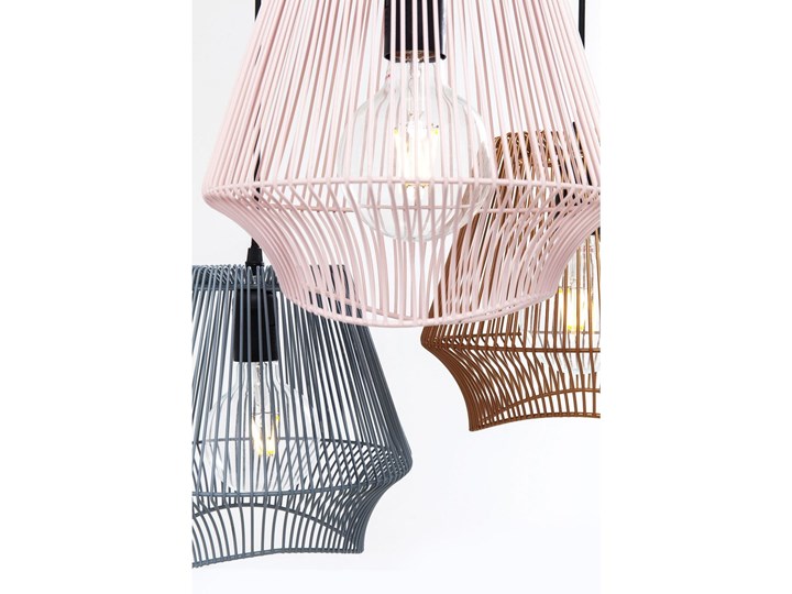 Lampa wisząca Ischia Dining Spiral 53x105 cm Lampa z abażurem Kategoria Lampy wiszące Kolor Wielokolorowy