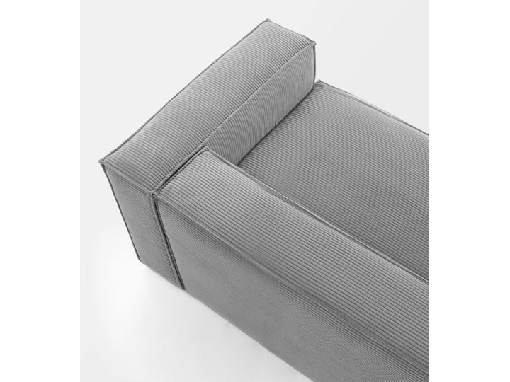 Sofa Blok 240x69 cm szara Kategoria Sofy i kanapy