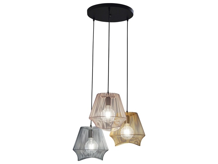 Lampa wisząca Ischia Dining Spiral 53x105 cm Funkcje Brak dodatkowych funkcji Lampa z abażurem Ilość źródeł światła 3 źródła