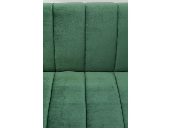 Sofa rozkładana Whisky 181 cm zielona Funkcje Z funkcją spania Stała konstrukcja Boki Z bokami