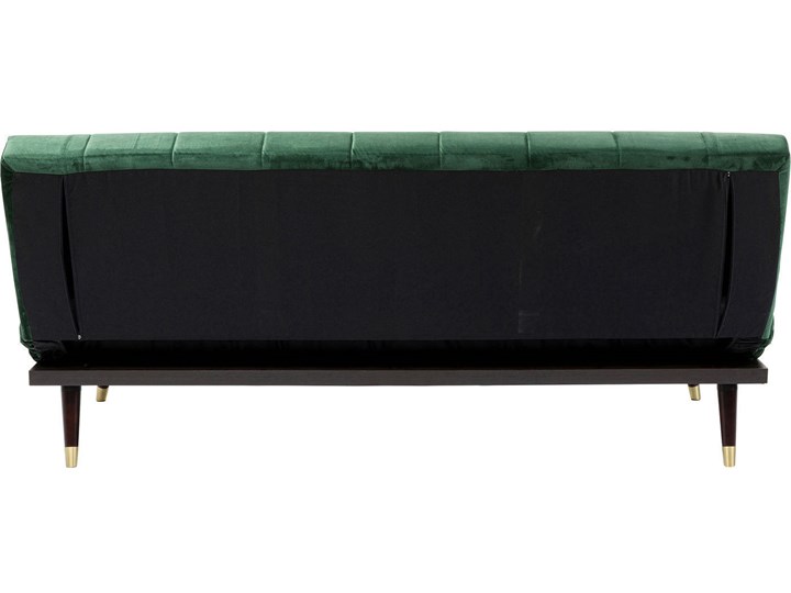 Sofa rozkładana Whisky 181 cm zielona Stała konstrukcja Kolor Biały Typ Gładkie