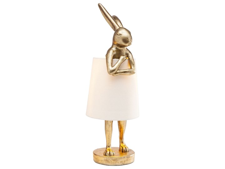 Lampa stołowa Animal Rabbit 23x68 cm złota Kolor Złoty Kategoria Lampy stołowe