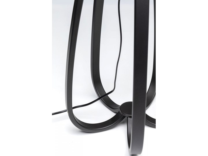 Lampa stołowa Loop 31x64 cm Stal Kategoria Lampy stołowe Tworzywo sztuczne Tkanina Kolor Fioletowy