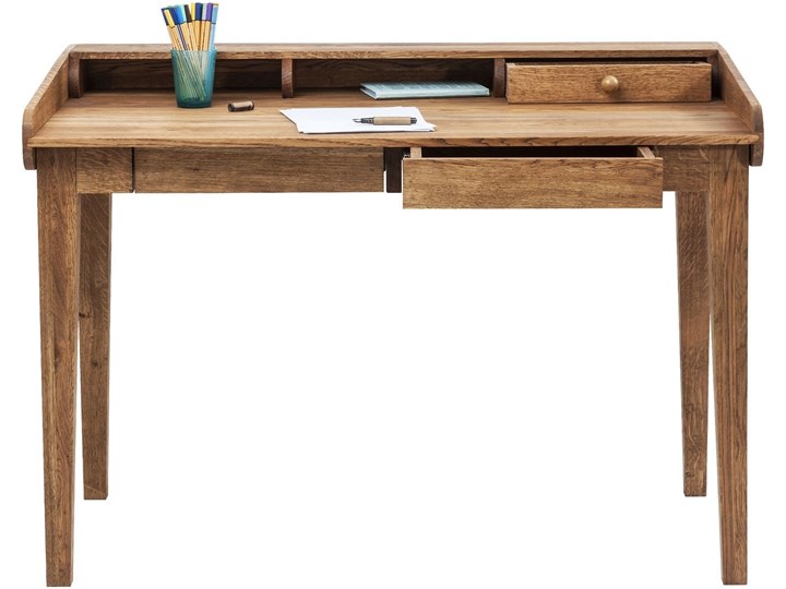 Sekretarzyk Attento 118x70 cm drewniany Szerokość 118 cm Drewno Kategoria Biurka Styl Nowoczesny