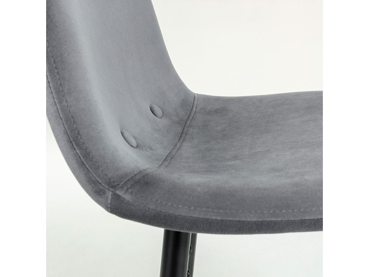 Hoker Nilson 47x101 cm ciemnoszary Pomieszczenie Kuchnia Hoker z oparciem Hoker tapicerowany Kategoria Krzesła kuchenne