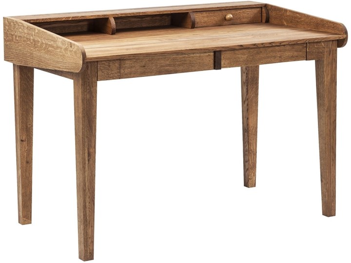 Sekretarzyk Attento 118x70 cm drewniany Szerokość 118 cm Styl Vintage Drewno Styl Nowoczesny