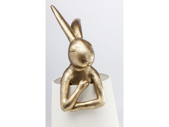 Lampa stołowa Animal Rabbit 23x68 cm złota Kolor Złoty