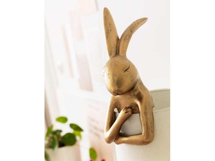 Lampa stołowa Animal Rabbit 23x68 cm złota Kolor Złoty