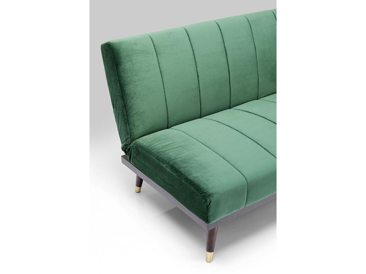 Sofa rozkładana Whisky 181 cm zielona Pomieszczenie Salon Stała konstrukcja Boki Z bokami