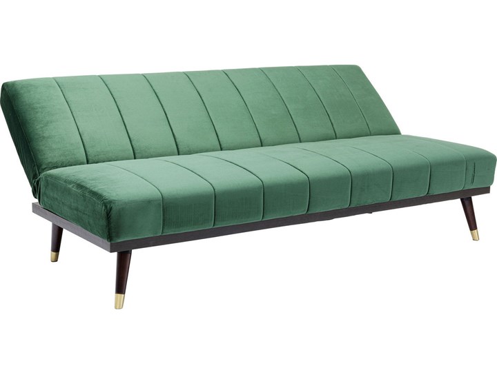 Sofa rozkładana Whisky 181 cm zielona Kolor Zielony Stała konstrukcja Kategoria Sofy i kanapy