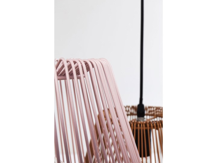 Lampa wisząca Ischia Dining Spiral 53x105 cm Lampa z abażurem Pomieszczenie Jadalnia