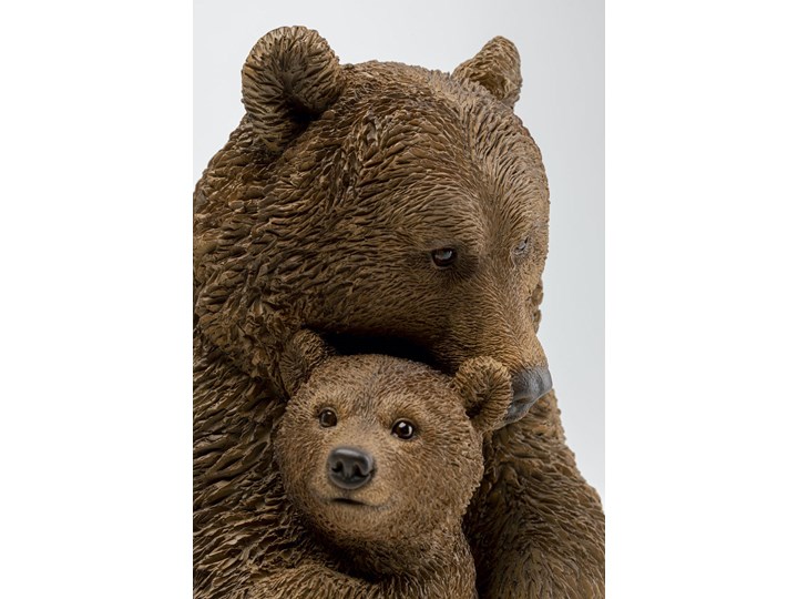 Figurka dekoracyjna Cuddle Bear Family 30x26 cm brązowa Kolor Brązowy Zwierzęta Kategoria Figury i rzeźby