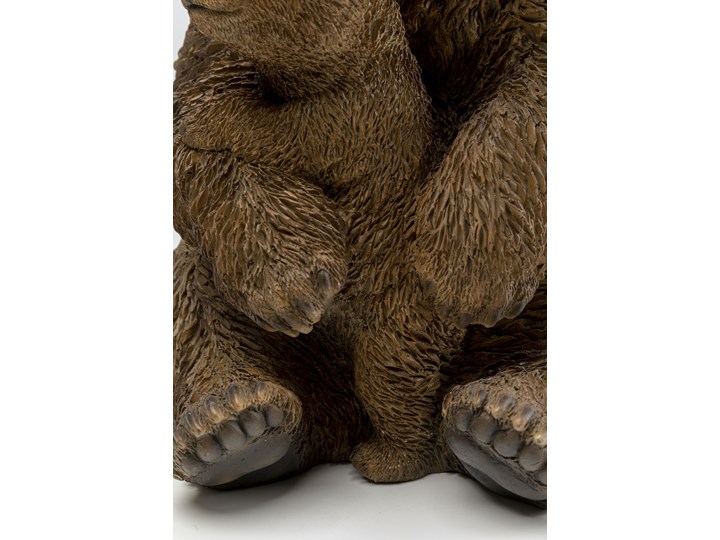 Figurka dekoracyjna Cuddle Bear Family 30x26 cm brązowa Zwierzęta Kolor Brązowy Kategoria Figury i rzeźby