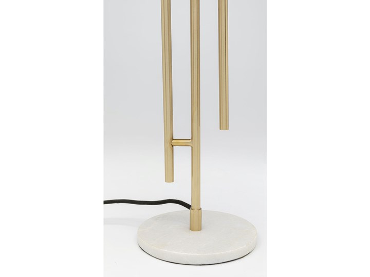 Lampa stołowa Solo Brass 22x55 cm złota Kolor Złoty Lampa z kloszem Stal Kategoria Lampy stołowe