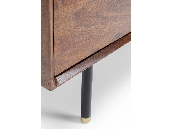 Komoda Ravello 140x68 cm sheesham brązowa Szerokość 140 cm Wysokość 40 cm Płyta MDF Drewno Pomieszczenie Pokój nastolatka