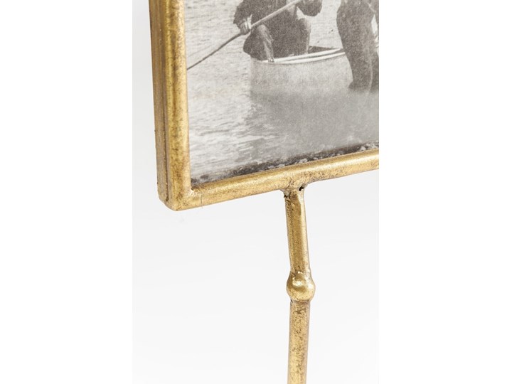Ramka Duck Feet pozioma 19x38 cm złota Szkło Ramka na zdjęcia Kategoria Ramy i ramki na zdjęcia Drewno Kolor Złoty