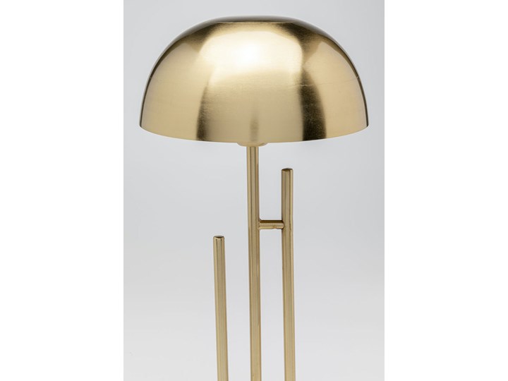 Lampa stołowa Solo Brass 22x55 cm złota Lampa z kloszem Stal Kolor Złoty Kategoria Lampy stołowe