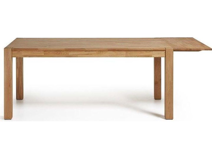 Stół rozkładany Isbel drewniany 180 (260) x 90 cm Wysokość 75 cm Liczba miejsc Do 12 osób Drewno Długość po rozłożeniu 260 cm