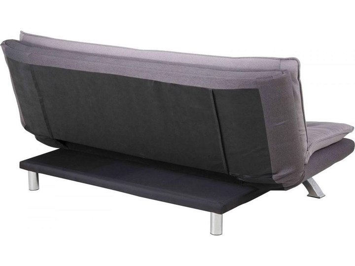 Sofa rozkładana Eveline 196x98-123 cm szara / ciemnoszara Głębokość 98 cm Stała konstrukcja Pomieszczenie Salon