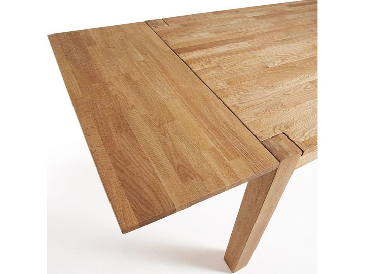 Stół rozkładany Isbel  drewniany 140 (220) x 90 cm Drewno Kategoria Stoły kuchenne Długość po rozłożeniu 220 cm