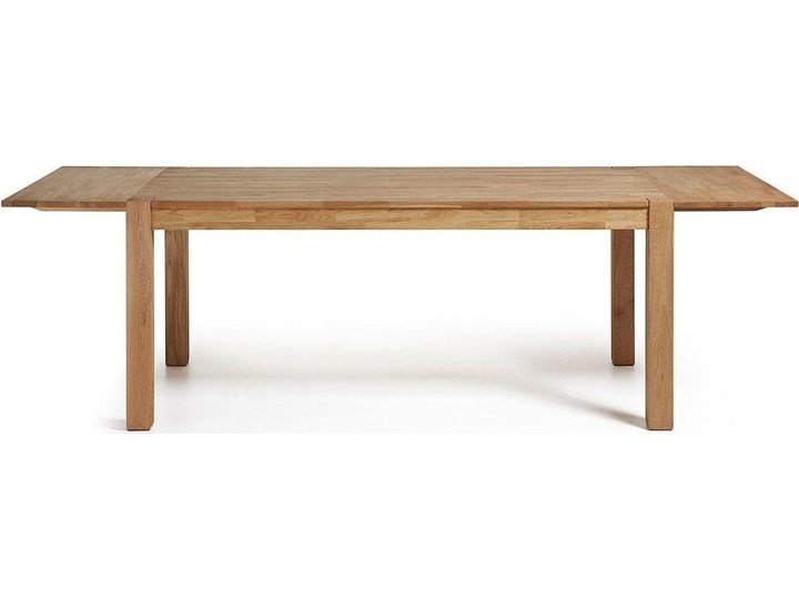 Stół rozkładany Isbel  drewniany 140 (220) x 90 cm Drewno Styl Tradycyjny