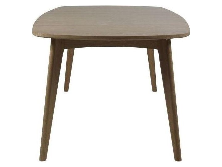 Stół rozkładany Eason 180-270x102 cm naturalny Kształt blatu Owalny Drewno Długość po rozłożeniu 270 cm
