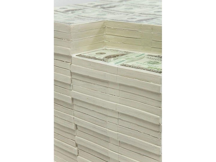 Taboret Dollar 28x38 cm biały Szerokość 29 cm Tworzywo sztuczne Głębokość 28 cm Kolor Beżowy