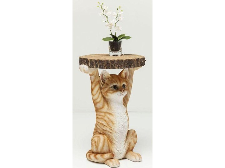 Stolik kawowy Animal Ms Cat 33x35 cm kolorowy Kategoria Stoliki i ławy