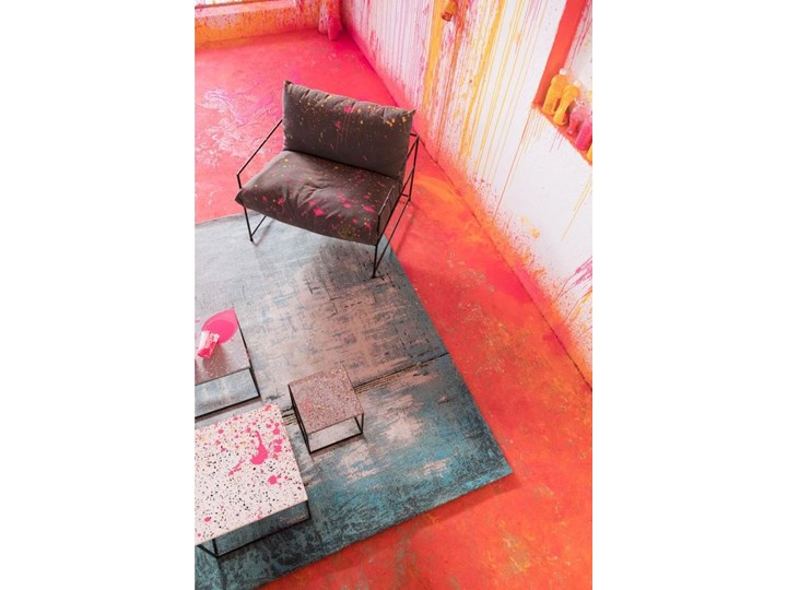 Dywan Abstract 170x240 cm niebieski
